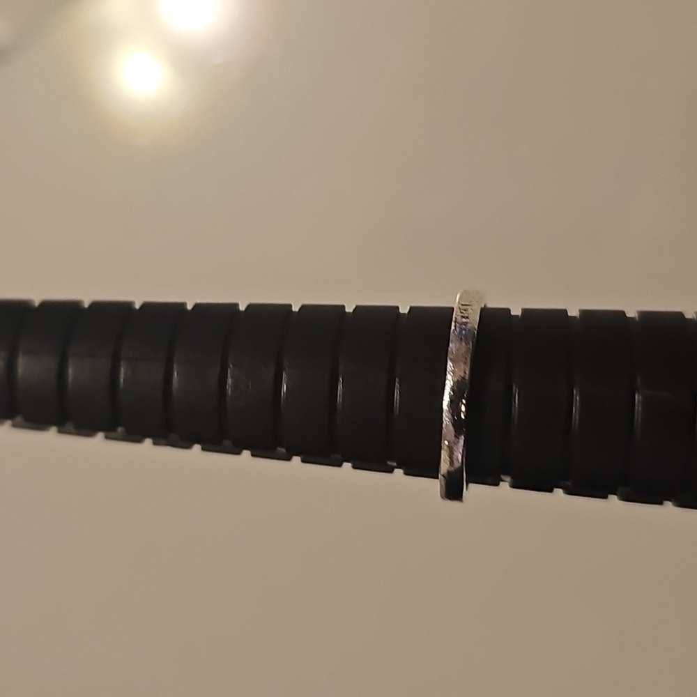 Silver Tone Womens  Ring